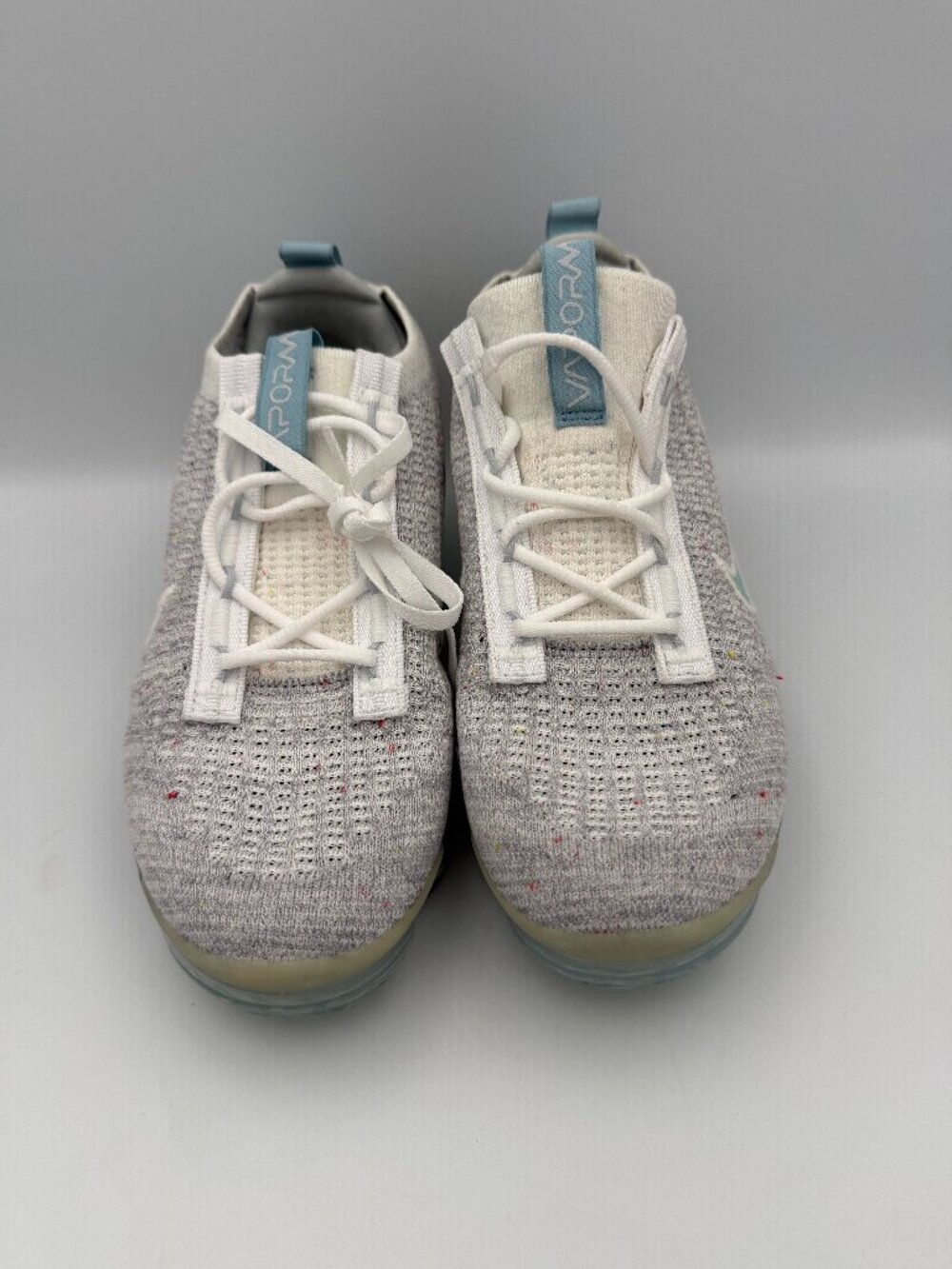 Nike Air VaporMax 2021 FK GS White Clear Aura DB1550 102 Size 7Y